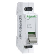 Schneider Electric Acti 9 iSW Выключатель нагрузки 1P 20A A9S60120 Schneider Electric Acti 9 iSW Выключатель нагрузки 1P 20A A9S60120