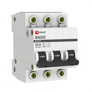 EKF Basic Выключатель нагрузки 3P 63А ВН-29 SL29-3-63-bas EKF Basic Выключатель нагрузки 3P 63А ВН-29 SL29-3-63-bas