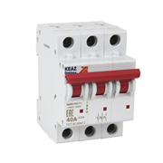 КЭАЗ OptiDin ВМ63Р Выключатель нагрузки 3P 40A AC (BM63P-340-УХЛ3) 103895 КЭАЗ OptiDin ВМ63Р Выключатель нагрузки 3P 40A AC (BM63P-340-УХЛ3) 103895