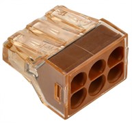 IEK Строительно-монтажная клемма СМК 773-606 (4шт/упак) UKZ10-606-004 IEK Строительно-монтажная клемма СМК 773-606 (4шт/упак) UKZ10-606-004