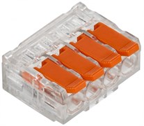 IEK Строительно-монтажная клемма СМК 221-614 UKZ40-614-050 IEK Строительно-монтажная клемма СМК 221-614 UKZ40-614-050