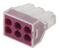ЭРА NO-222-20 Клемма СМК, серия 106, 6 отверстий, 1.0-2.5мм2 (упак. 50 шт.) Б0033394 ЭРА NO-222-20 Клемма СМК, серия 106, 6 отверстий, 1.0-2.5мм2 (упак. 50 шт.) Б0033394