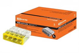 TDM Строительно-монтажная клемма КБМ-2273-234 (2,5мм2) с пастой SQ0517-0113 TDM Строительно-монтажная клемма КБМ-2273-234 (2,5мм2) с пастой SQ0517-0113
