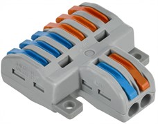 IEK Строительно-монтажная клемма СМК 222-4126 (4шт/упак) UKZ20-4126-004 IEK Строительно-монтажная клемма СМК 222-4126 (4шт/упак) UKZ20-4126-004