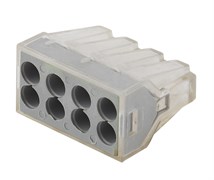 ЭРА NO-222-22 Клемма СМК, серия 108, 8 отверстий, 1.0-2.5мм2 (упак. 50 шт.) Б0033396