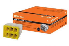 TDM Строительно-монтажная клемма КБМ-2273-246 (2,5мм2) с пастой SQ0517-0116