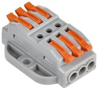 IEK Строительно-монтажная клемма СМК 222-4133P (4шт/упак) UKZ20-4133P-004