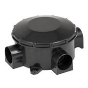 EKF PROxima Коробка распаячная КМР-040-040б трехрожковая черная (70х35) plc-kmr-040-040b EKF PROxima Коробка распаячная КМР-040-040б трехрожковая черная (70х35) plc-kmr-040-040b