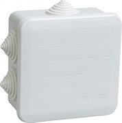 IEK Коробка КМ41255 распаячная для о/п 100х100х50 мм IP44 (RAL7035, 6 гермовводов, защелкивающаяся крышк UKOZ11-100-100-050-K41-44 IEK Коробка КМ41255 распаячная для о/п 100х100х50 мм IP44 (RAL7035, 6 гермовводов, защелкивающаяся крышк UKOZ11-100-100-050-K41-44
