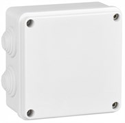 IEK Белый Коробка распаячная КМ для о/п 100х100х50мм UKO10-100-050-100-K01-E IEK Белый Коробка распаячная КМ для о/п 100х100х50мм UKO10-100-050-100-K01-E