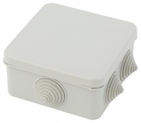 ЭРА Распаячная коробка KORz-100-100-50-6gv открытой установки КОР 100х100х50мм защелк крышка 6 вставл сальника IP55 Б0055757 ЭРА Распаячная коробка KORz-100-100-50-6gv открытой установки КОР 100х100х50мм защелк крышка 6 вставл сальника IP55 Б0055757
