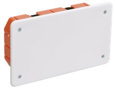 IEK Коробка КМ41026 распаячная 172х96x45мм для полых стен (с саморезами, пластиковые лапки, с крышкой ) UKG11-172-096-045-P IEK Коробка КМ41026 распаячная 172х96x45мм для полых стен (с саморезами, пластиковые лапки, с крышкой ) UKG11-172-096-045-P