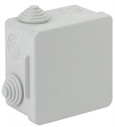ЭРА KOR-80-80-50-7g Коробка распаячная открытой установки КОР 80х80х50мм с гермовводами 7 вх. IP54 Б0037443 ЭРА KOR-80-80-50-7g Коробка распаячная открытой установки КОР 80х80х50мм с гермовводами 7 вх. IP54 Б0037443