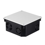 EKF PROxima Коробка распаячная КМТ-010-006 с крышкой для твердых стен (107х107х50) с саморезами IP20 plc-kmt-010-006 EKF PROxima Коробка распаячная КМТ-010-006 с крышкой для твердых стен (107х107х50) с саморезами IP20 plc-kmt-010-006