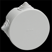 IEK Коробка КМ41237 распаячная для о/п d75х40мм IP44 (RAL7035, 4 гермоввода) UKO11-075-040-000-K41-44 IEK Коробка КМ41237 распаячная для о/п d75х40мм IP44 (RAL7035, 4 гермоввода) UKO11-075-040-000-K41-44