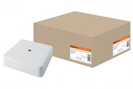 TDM Коробка распаячная КР 75х75х20 ОП белая IP40 SQ1401-0203 TDM Коробка распаячная КР 75х75х20 ОП белая IP40 SQ1401-0203