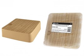 TDM Коробка распаячная КР 100х100х29 ОП сосна IP40, инд. штрихкод SQ1401-0407 TDM Коробка распаячная КР 100х100х29 ОП сосна IP40, инд. штрихкод SQ1401-0407
