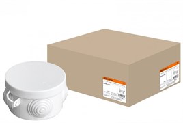 TDM Распаячная коробка ОП D65х40мм, крышка, IP54, 4вх. SQ1401-0101 TDM Распаячная коробка ОП D65х40мм, крышка, IP54, 4вх. SQ1401-0101