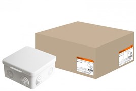 TDM Распаячная коробка ОП 100х100х55мм, крышка, IP54, 8вх. SQ1401-0113 TDM Распаячная коробка ОП 100х100х55мм, крышка, IP54, 8вх. SQ1401-0113