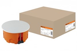 TDM Распаячная коробка СП D80х40мм, крышка, пл. лапки, IP20, SQ1403-1025 TDM Распаячная коробка СП D80х40мм, крышка, пл. лапки, IP20, SQ1403-1025