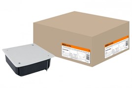TDM Распаячная коробка СП 115х115х45мм, крышка, метал. лапки, IP20, SQ1403-0008 TDM Распаячная коробка СП 115х115х45мм, крышка, метал. лапки, IP20, SQ1403-0008
