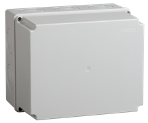 IEK Коробка КМ41344 распаячная для о/п 240х195х165 мм IP55 (RAL7035, монт. плата, кабельные вводы 5 шт) UKO10-240-195-165-K52-55 IEK Коробка КМ41344 распаячная для о/п 240х195х165 мм IP55 (RAL7035, монт. плата, кабельные вводы 5 шт) UKO10-240-195-165-K52-55