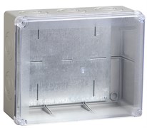 IEK Коробка КМ41346 распаячная для о/п 240х195х90 мм IP55 (RAL7035, монт. плата, кабельные вводы 5 шт) UKO10-240-195-090-K53-55 IEK Коробка КМ41346 распаячная для о/п 240х195х90 мм IP55 (RAL7035, монт. плата, кабельные вводы 5 шт) UKO10-240-195-090-K53-55
