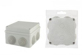 TDM Распаячная коробка ОП 110х110х70мм, крышка на винтах, IP55, 8вх. SQ1401-0114 TDM Распаячная коробка ОП 110х110х70мм, крышка на винтах, IP55, 8вх. SQ1401-0114