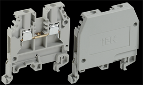 IEK Зажим наборный ЗНИ-2,5мм2 (JXB24А) серый YZN10-002-K03 IEK Зажим наборный ЗНИ-2,5мм2 (JXB24А) серый YZN10-002-K03