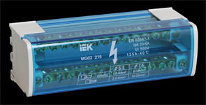 IEK Шины на DIN-рейку в корпусе (кросс-модуль) L+PEN 2х15 YND10-2-15-125 IEK Шины на DIN-рейку в корпусе (кросс-модуль) L+PEN 2х15 YND10-2-15-125