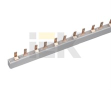IEK Шина соединительная типа PIN (штырь) 2Р 63А (дл.1м) YNS21-2-063 IEK Шина соединительная типа PIN (штырь) 2Р 63А (дл.1м) YNS21-2-063