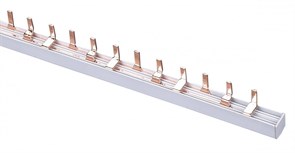 Dekraft Шина соединительная типа PIN (штырь) 3P до 75А 1 м. 18х3 контактов ШС-101 32032DEK Dekraft Шина соединительная типа PIN (штырь) 3P до 75А 1 м. 18х3 контактов ШС-101 32032DEK