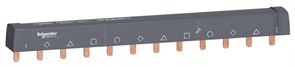 Schneider Electric Acti 9 Шинка гребенчатая 4P (NL1L2L3…) 12 мод.18мм 100А разрезаемая A9XPH412 Schneider Electric Acti 9 Шинка гребенчатая 4P (NL1L2L3…) 12 мод.18мм 100А разрезаемая A9XPH412
