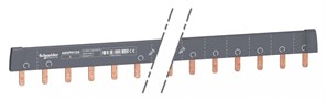 Schneider Electric Acti 9 Шинка гребенчатая 1P (L1…) 24 мод.18мм 100А разрезаемая A9XPH124 Schneider Electric Acti 9 Шинка гребенчатая 1P (L1…) 24 мод.18мм 100А разрезаемая A9XPH124