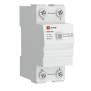 EKF Basic Реле напряжения (сквозное подкл.) RVb-40A rvb-40a EKF Basic Реле напряжения (сквозное подкл.) RVb-40A rvb-40a