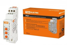 TDM Реле напряжения 1ф РН 1-220В SQ1504-0013 TDM Реле напряжения 1ф РН 1-220В SQ1504-0013