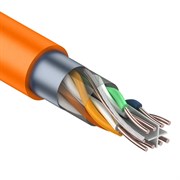 Кабель FTP 4PR 23AWG CAT6 305м ZH нг(А)-HF Rexant 01-0151