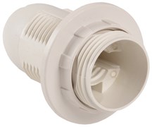 IEK Ппл14-02-К12 Патрон пластик с кольцом, Е14, белый, индивидуальный пакет, EPP21-02-02-K01 IEK Ппл14-02-К12 Патрон пластик с кольцом, Е14, белый, индивидуальный пакет, EPP21-02-02-K01