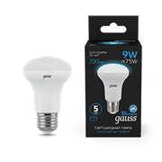Gauss Лампа R63 9W 700lm 6500K E27 LED 106002309