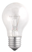 Jazzway Лампа накаливания A55 240V 40W E27 clear (Б 230-40-5) .3326623