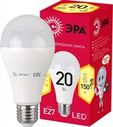 ЭРА Лампочка светодиодная RED LINE LED A65-20W-827-E27 R E27 20Вт груша теплый белый свет Б0050687