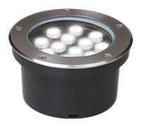Jazzway Светильник PGR R180 12W 4000K 30° Сhrome (грунтовый встраиваемый) IP65 .5006560A Jazzway Светильник PGR R180 12W 4000K 30° Сhrome (грунтовый встраиваемый) IP65 .5006560A