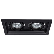 Arte Lamp A6661PL-2BK CANIS Карданный встроенный светильник, черный A6661PL-2BK Arte Lamp A6661PL-2BK CANIS Карданный встроенный светильник, черный A6661PL-2BK
