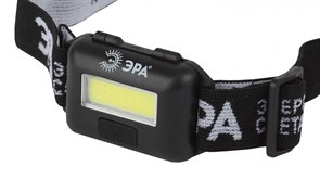 ЭРА GB-607 Фонарь налобный с влагозащитой [3Вт COB LED Extra, 3хААА, бл] Б0039620