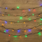 NEON-NIGHT Гирлянда "Твинкл Лайт" 10 м, темно-зеленый ПВХ, 80 LED, цвет мультиколор 303-049 NEON-NIGHT Гирлянда "Твинкл Лайт" 10 м, темно-зеленый ПВХ, 80 LED, цвет мультиколор 303-049