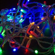 NEON-NIGHT Гирлянда Нить 10м, постоянное свечение, белый ПВХ, 230В, цвет: Мультиколор 305-169 NEON-NIGHT Гирлянда Нить 10м, постоянное свечение, белый ПВХ, 230В, цвет: Мультиколор 305-169