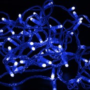 NEON-NIGHT Гирлянда Нить 10м, постоянное свечение, прозрачный ПВХ, 230В, цвет: Синий 305-183 NEON-NIGHT Гирлянда Нить 10м, постоянное свечение, прозрачный ПВХ, 230В, цвет: Синий 305-183