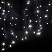 NEON-NIGHT Гирлянда модульная "Дюраплей LED" 20м 200 LED черный ПВХ, Белая 24В 315-115