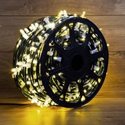 NEON-NIGHT Гирлянда "LED Clip Light" 12V шаг 150 мм, цвет диодов ТЕПЛЫЙ БЕЛЫЙ, Flashing (Белый) 325-146
