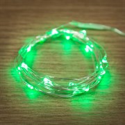 NEON-NIGHT Гирлянда "Роса", 2 м, 20 диодов, цвет зеленый 303-008